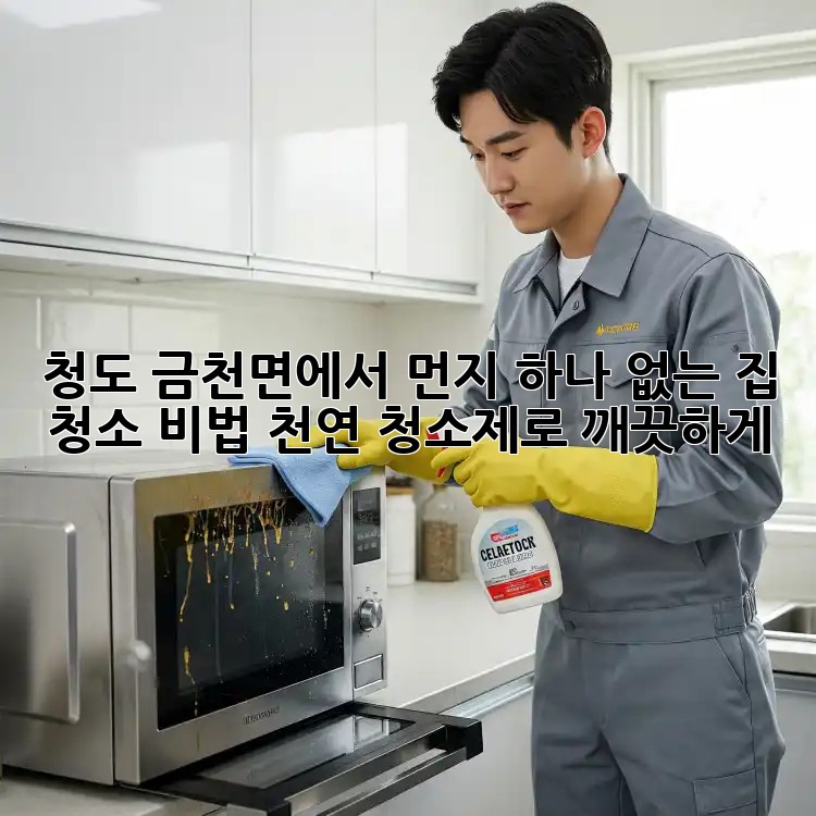 청도 금천면에서 먼지 하나 없는 집 청소 비법! 천연 청소제로 깨끗하게 ✨