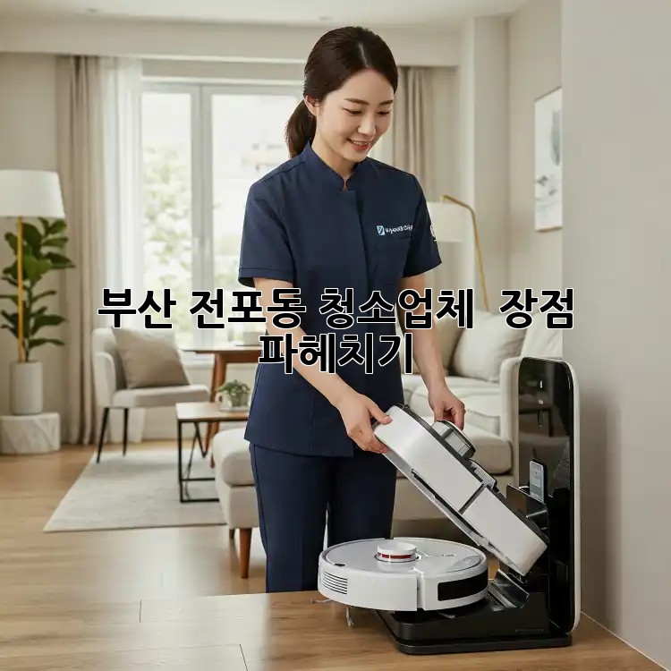 부산 전포동 청소업체 ✨ 장점 파헤치기! ✨