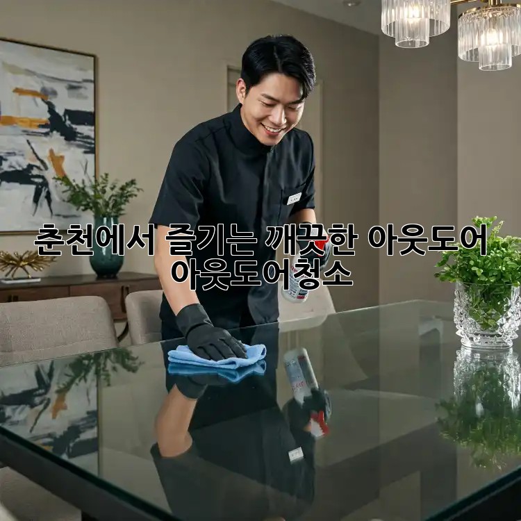 춘천에서 즐기는 깨끗한 아웃도어 #아웃도어청소 🏔️
