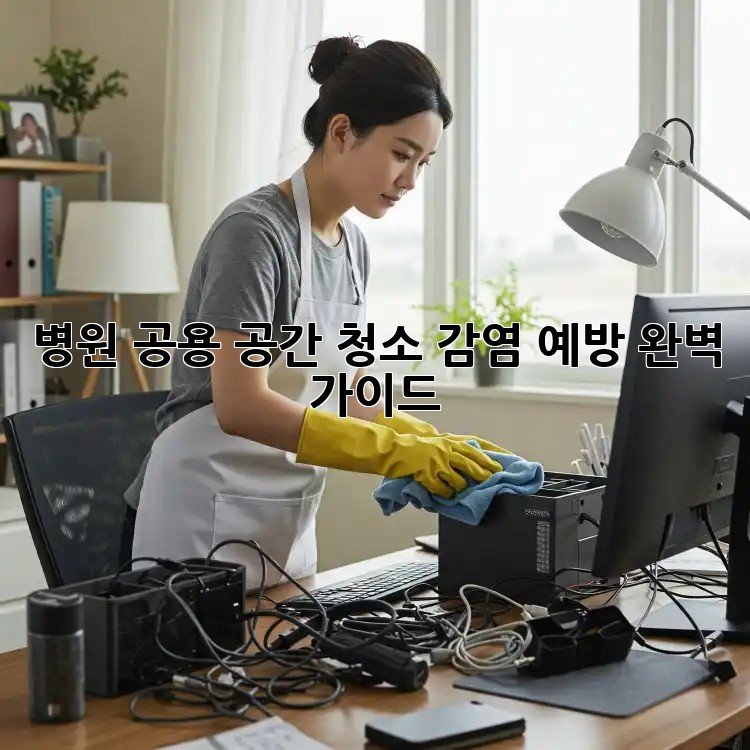 병원 공용 공간 청소: 감염 예방 완벽 가이드