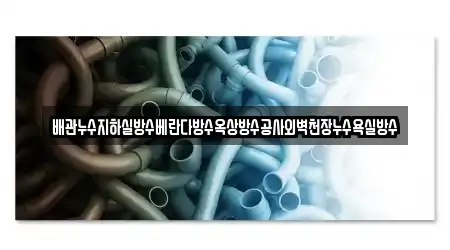 배관누수지하실방수베란다방수옥상방수공사외벽천장누수욕실방수