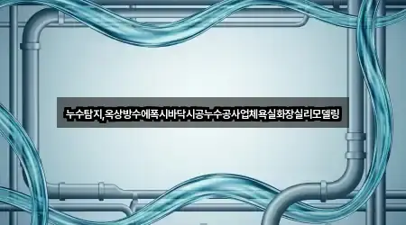 누수탐지,옥상방수에폭시바닥시공누수공사업체욕실화장실리모델링