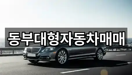 동부대형자동차매매