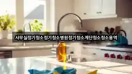 사무실정기청소정기청소병원정기청소계단청소청소용역