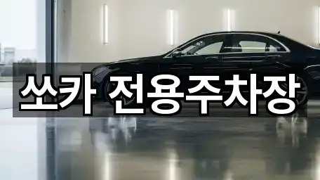 쏘카 전용주차장