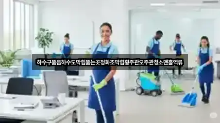 하수구뚫음하수도막힘뚫는곳정화조막힘횡주관오주관청소맨홀역류