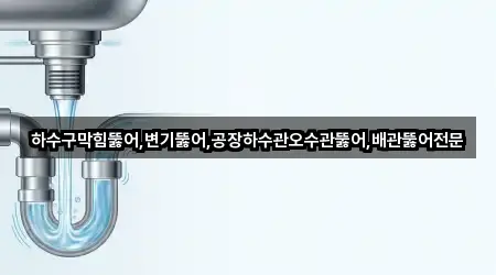 하수구막힘뚫어,변기뚫어,공장하수관오수관뚫어,배관뚫어전문