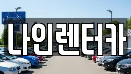 경기 고양시 일산동구 정발산동 렌트카 전문 나인렌터카