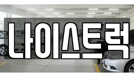 경상남도 양산시 상북면 중고차매매 전문 나이스트럭