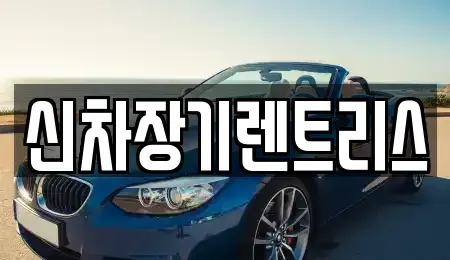 대구 중구 덕산동 렌트카 전문 신차장기렌트리스