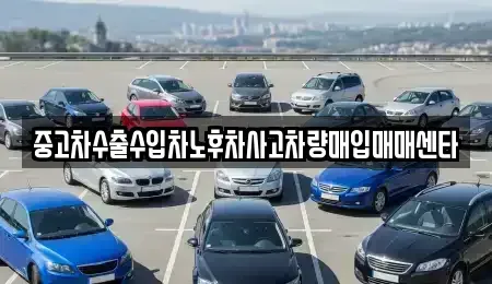충남 아산시 용화동 중고차매입 전문 중고차수출수입차노후차사고차량매입매매센타